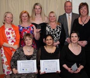 The award-winning Bradford College Pharmacy Team (Victoria is in the back row).